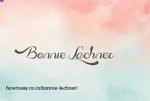 Bonnie Lachner