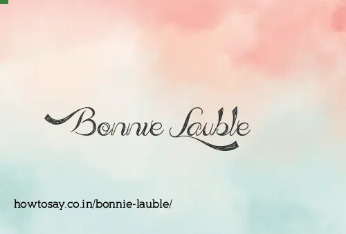 Bonnie Lauble