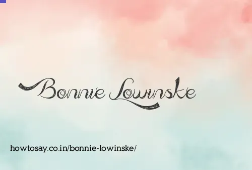 Bonnie Lowinske