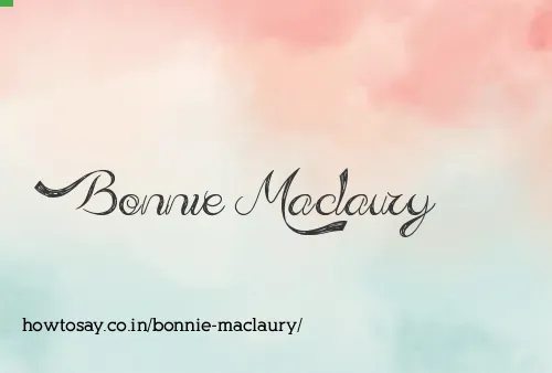 Bonnie Maclaury