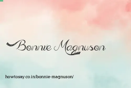 Bonnie Magnuson