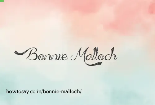 Bonnie Malloch