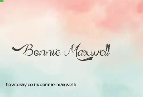 Bonnie Maxwell