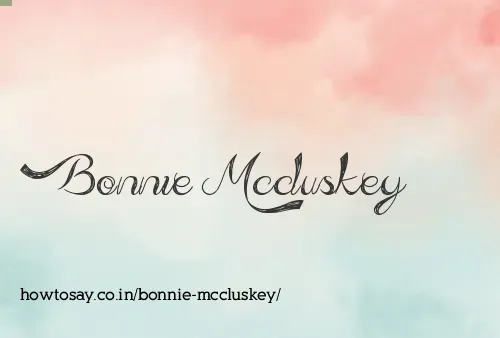 Bonnie Mccluskey