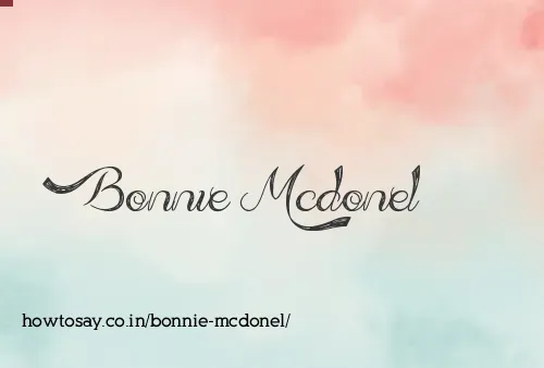 Bonnie Mcdonel