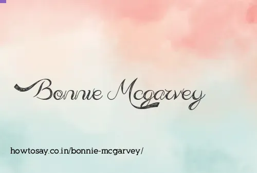Bonnie Mcgarvey