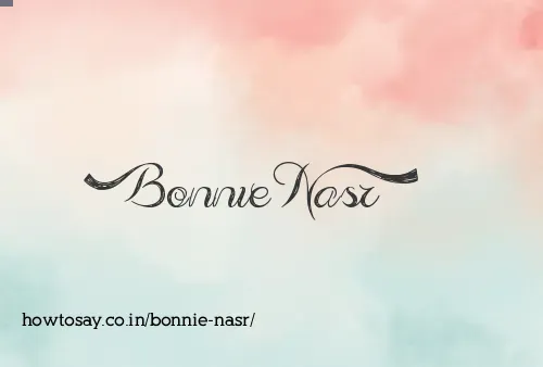 Bonnie Nasr