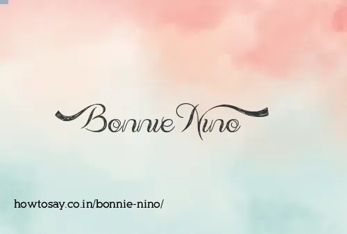 Bonnie Nino