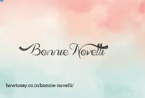 Bonnie Novelli