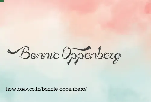 Bonnie Oppenberg