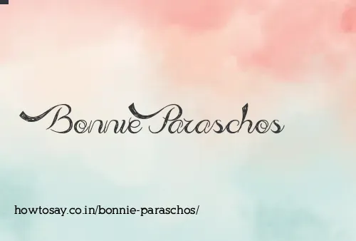 Bonnie Paraschos