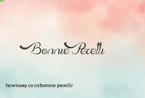 Bonnie Perelli