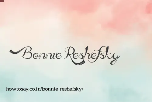 Bonnie Reshefsky