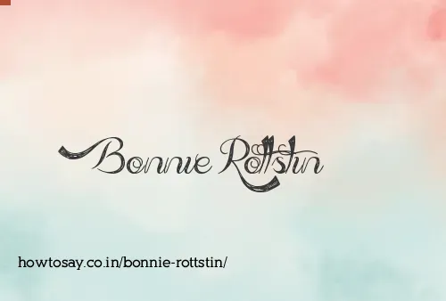 Bonnie Rottstin