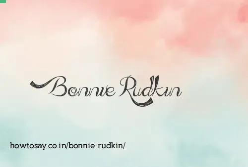Bonnie Rudkin