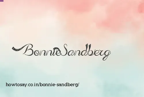Bonnie Sandberg