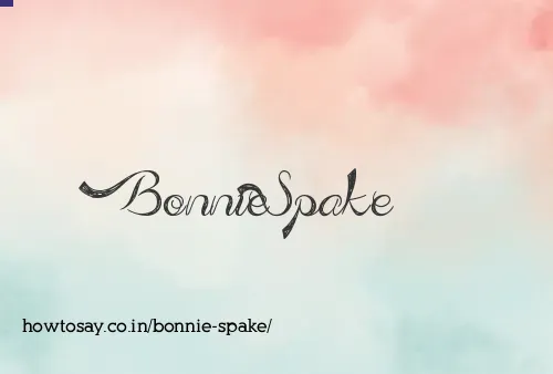 Bonnie Spake