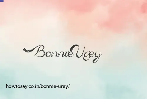Bonnie Urey