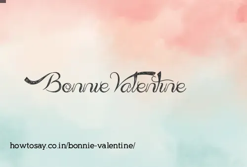 Bonnie Valentine