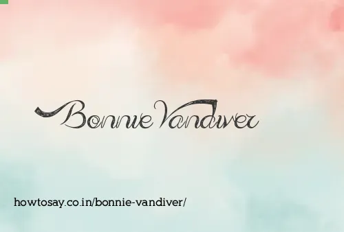 Bonnie Vandiver