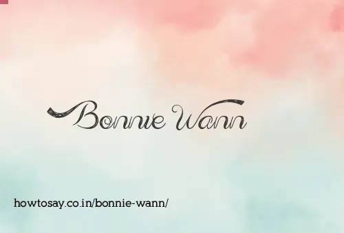 Bonnie Wann