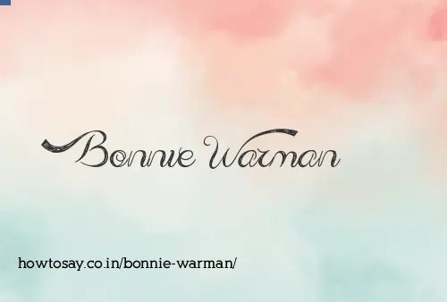 Bonnie Warman