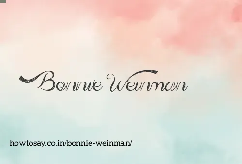 Bonnie Weinman