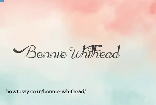 Bonnie Whithead