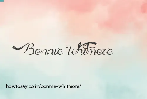 Bonnie Whitmore