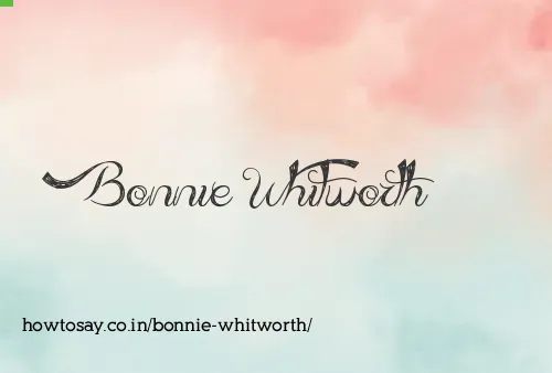 Bonnie Whitworth