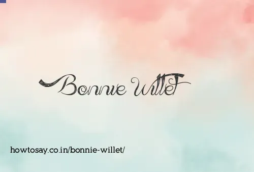 Bonnie Willet