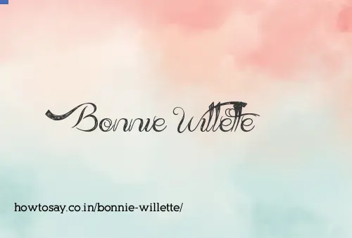 Bonnie Willette