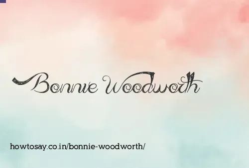 Bonnie Woodworth