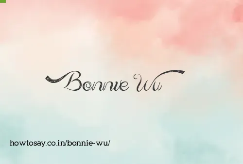Bonnie Wu
