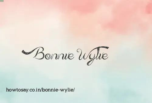 Bonnie Wylie