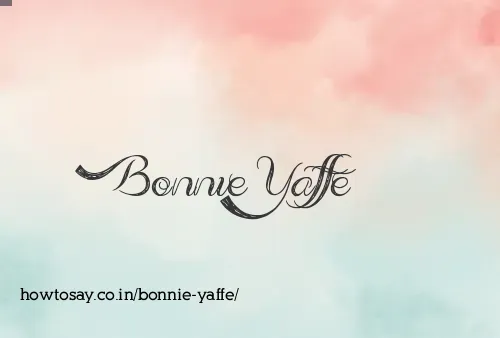 Bonnie Yaffe