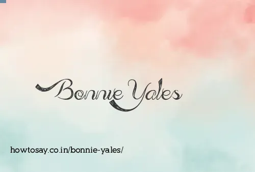 Bonnie Yales