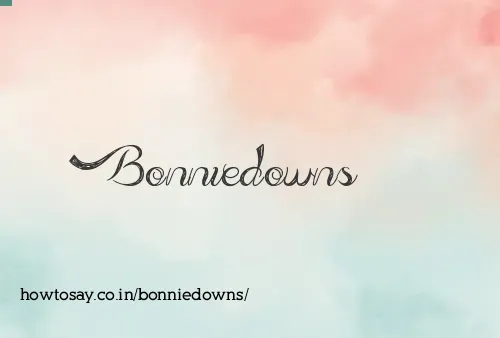 Bonniedowns