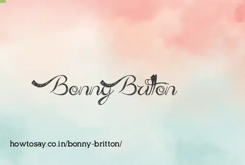 Bonny Britton