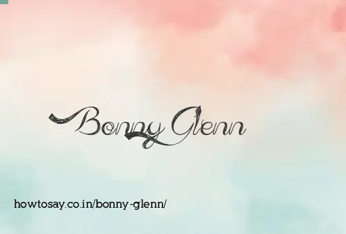 Bonny Glenn