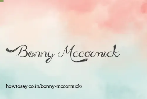 Bonny Mccormick