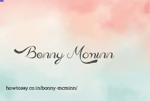 Bonny Mcminn