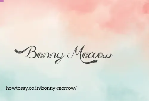 Bonny Morrow