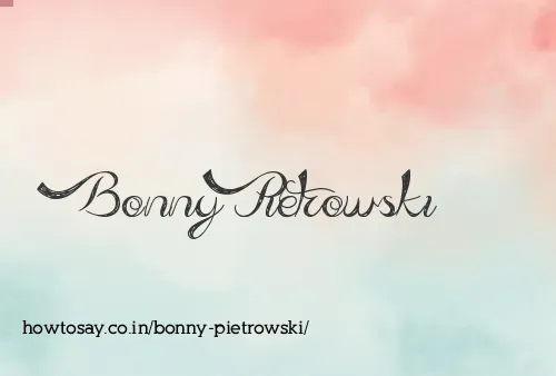 Bonny Pietrowski