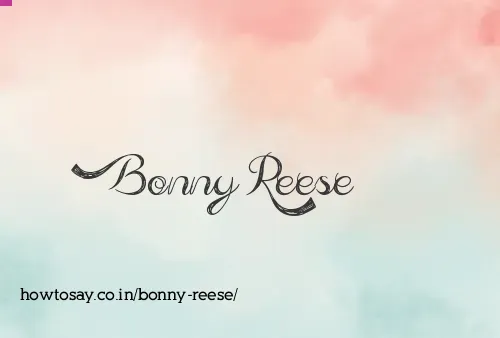 Bonny Reese