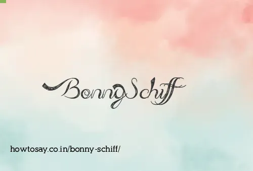 Bonny Schiff