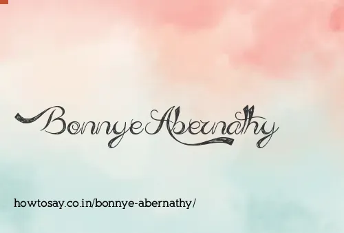 Bonnye Abernathy