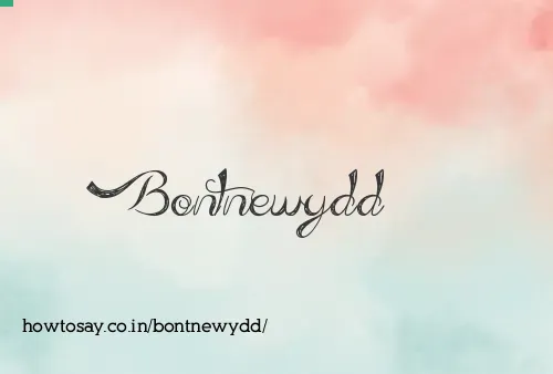 Bontnewydd