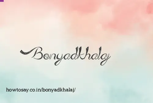 Bonyadkhalaj