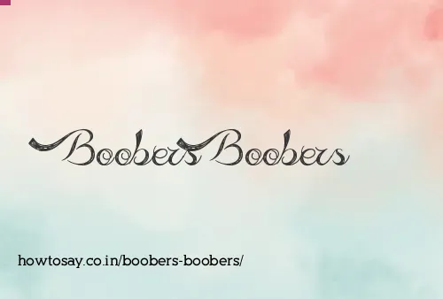 Boobers Boobers
